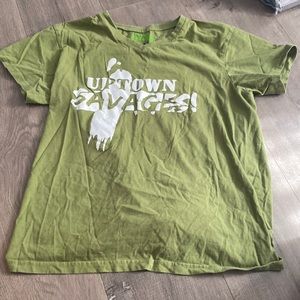 Women’s Olive Short Sleeve Graphic T-Shirt